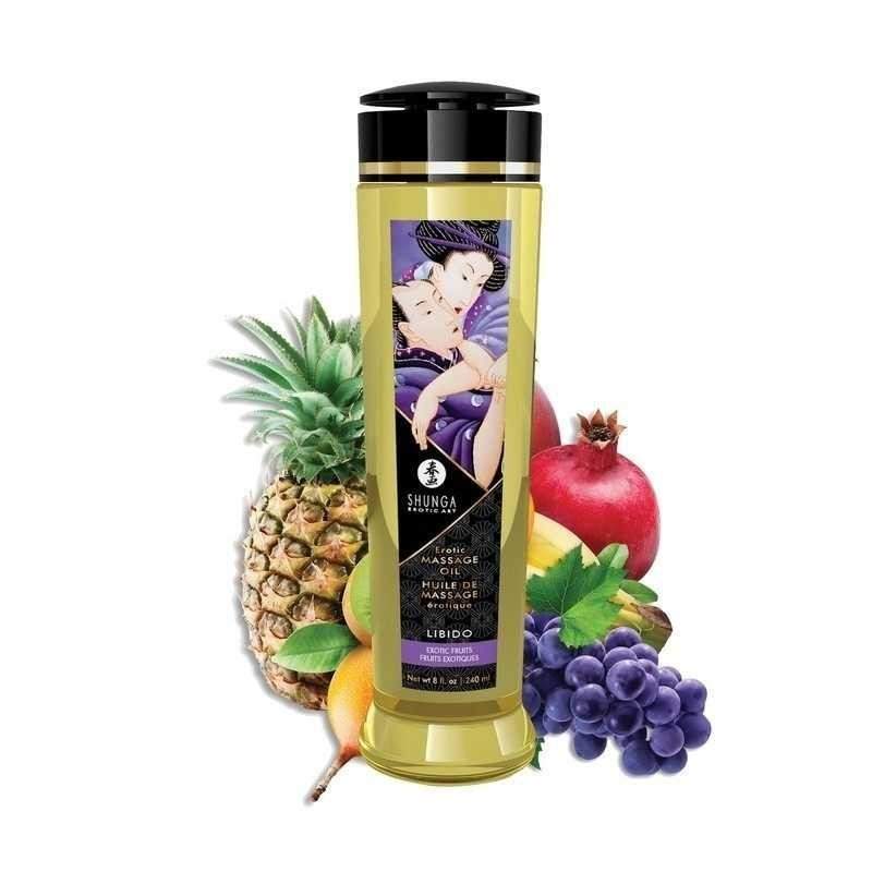 Shunga - Массажное Масло Для Тела 240мл Libido Exotic Fruits