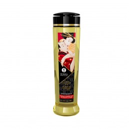 Shunga - Erotic Massage Oil 240ml Romance Strawberry Wine|MASSAGE