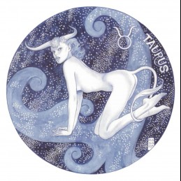 Milo Manara - Taurus trükis Zodiac Portfooliost 23x33cm|EROOTILINE KUNST