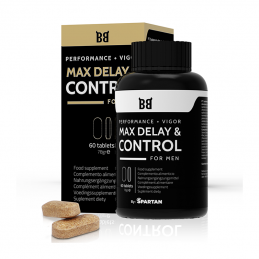 BLACK BULL - MAX DELAY & CONTROL MAXIMUM PERFOMANCE TABLETID MEESTELE 60TK|POTENTS