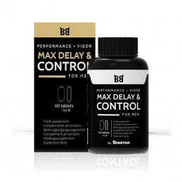 BLACK BULL - MAX DELAY & CONTROL MAXIMUM PERFORMANCE FOR MEN 60 CAPSULES|POTENCY