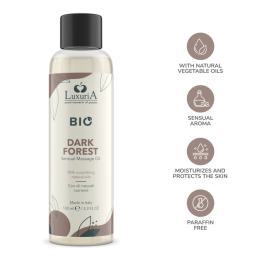 INTIMATELINE LUXURIA - BIO DARK FOREST MASSAGE OIL 100ML