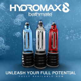 BATHMATE - HYDROMAX8 PENIS PUMP BLUE|ENLARGMENT
