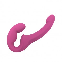 FUN FACTORY - SHARE LITE DOUBLE DILDO FOR COUPLES Berry|STRAP-ON