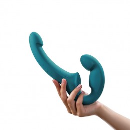 FUN FACTORY - SHARE LITE DOUBLE DILDO FOR COUPLES Deep Sea Blue|STRAP-ON