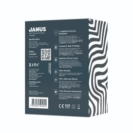 Zini - Janus Anti Shock (S) Черный Массажёр Простаты