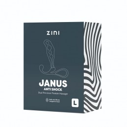 Zini - Janus Anti Shock (L) Black Prostate Massager|PROSTATE