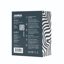Zini - Janus Anti Shock (L) Must Eesnäärme Stimulaator|EESNÄÄRMELE