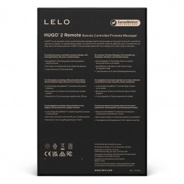 LELO - HUGO 2 PROSTATE MASSAGER REMOTE CONTROL BLACK|PROSTATE