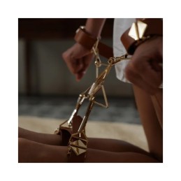 LOCKINK - BONDAGE & RESTRAINT SET - BROWN