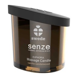 SWEDE - SENZE TRANQUILITY СВЕЧА С МАССАЖНЫМ МАСЛОМ 50МЛ VANILLA SANDALWOOD