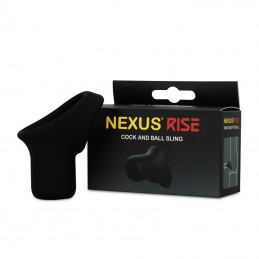 Nexus - Rise Silicone Cock And Ball Holder|COCK RINGS