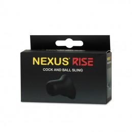 Nexus - Rise Silicone Cock And Ball Holder|Кольца