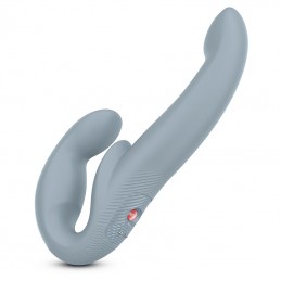 Fun Factory - Share Vibe Pro Double Strap-on Dildo Cool Grey
