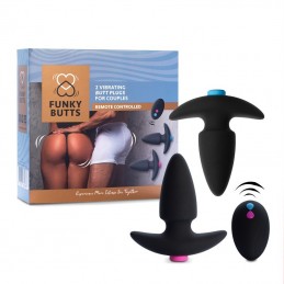 Feelztoys - Funkybutts Remote Controlled Butt Plug Set