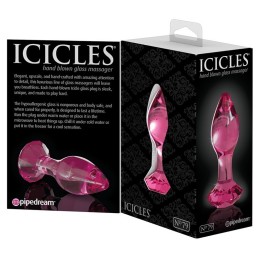 Icicles No 79 Стеклянная Анальная Пробка