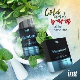 Vedel Vibraator Intt Ice Stimuleeriv geel naistele 15 ml