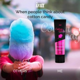 Intt - Water-based Lubricant Cotton Candy Flavor 100ml|LUBRICANT