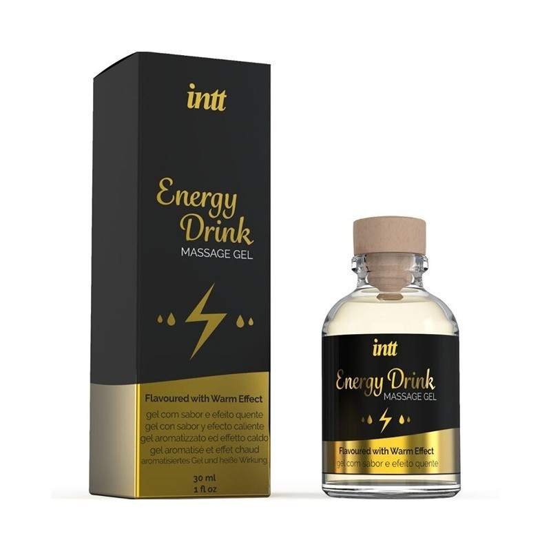Intt - Energy Drink Flavored Massage & Oral Sex Gel With Heating Effect 30ml|MASSAGE