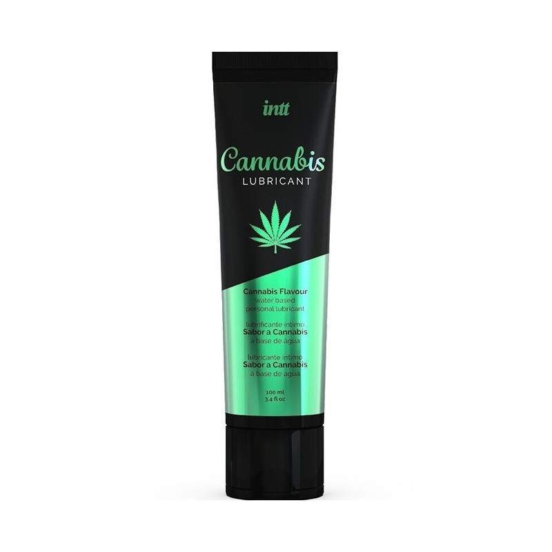 Intt - Water-based Lubricant With Cannabis Flavor 100ml|LUBRICANT