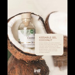 Intt - Coconut Flavor Vegan Massage Gel With Heating Effect 30ml|MASSAGE