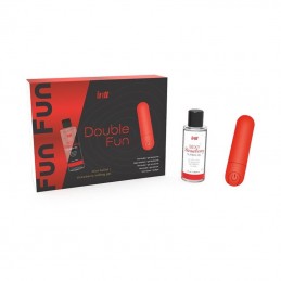 Intt - Double Fun Kit With Vibrating Bullet And Strawberry Massage Gel
