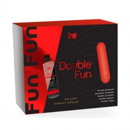 Intt - Double Fun Kit With Vibrating Bullet And Strawberry Massage Gel|GIFT SETS