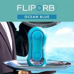 Tenga - Flip Orb Masturbaator Ocean Blue