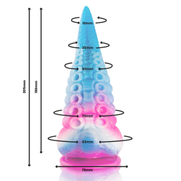 EPIC - PHORCYS BLUE TENTACLE DILDO BIG SIZE - Dildos