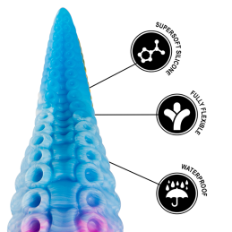 EPIC - PHORCYS BLUE TENTACLE DILDO BIG SIZE - Dildos