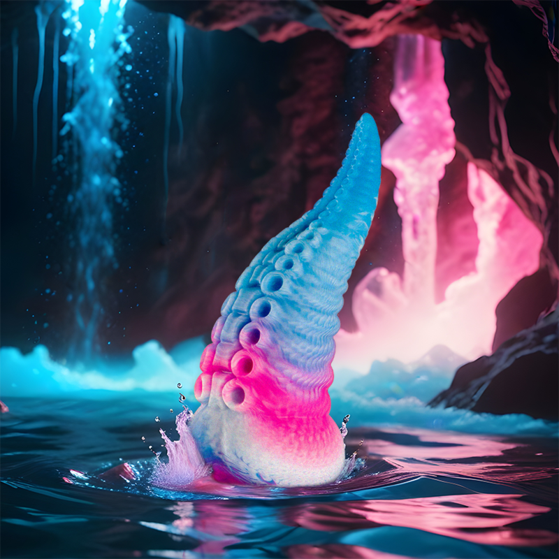 EPIC - PHORCYS BLUE TENTACLE DILDO BIG SIZE - Дилдо