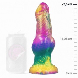 EPIC - IRIS DILDO WITH RAINBOW TESTICLES OF PLEASURE - Dildod