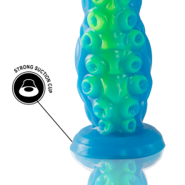 EPIC DILDOS - SCYLLA FLUORESCENT THIN TENTACLE DILDO SMALL SIZE