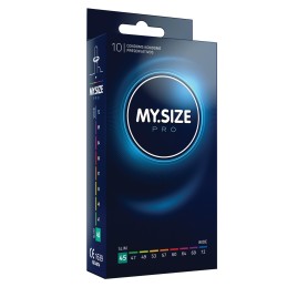 MY SIZE PRO - NATURAL LATEX CONDOMS 10 PIECES Size 45mm