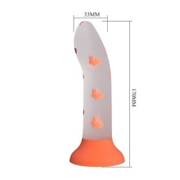 Pretty Love - Magical Nightfall Dildo Luminous Orange