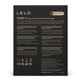 LELO - HUGO 2 NUTIKAS EESNÄÄRME MASSEERIJA MUST