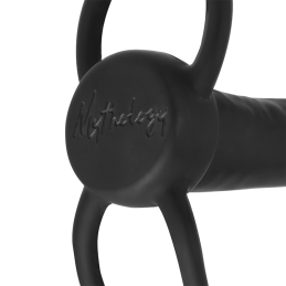 Mythology Cobi Onyx Анальный Дилдо С Кольцами Для Члена И Яичек