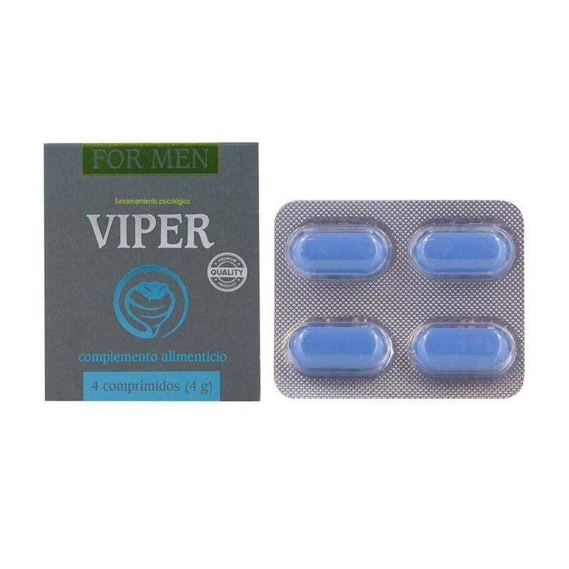 VIPER FOR MEN TABLETS 4 PCS