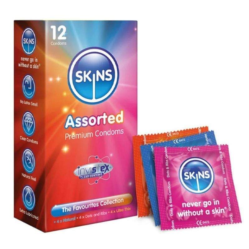 Skins - Condoms Assorted 12 Pack