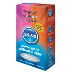 Skins - Condoms Assorted 12 Pack