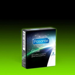 Pasante - Glow Condoms 3pcs