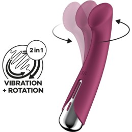 SATISFYER VIBRAATOR SPINNING G-SPOT 1 VEINIPUNANE