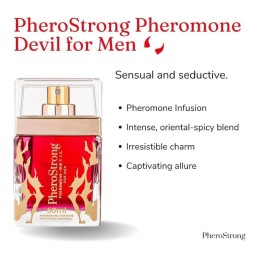 PHEROSTRONG DEVIL FOR MEN 50ML PHEROMONE PERFUME