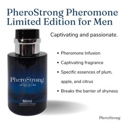 PHEROSTRONG LIMITED EDITION PERFUME WITH PHEROMONES for MEN ATTRACT WOMEN