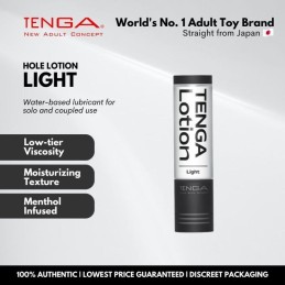 TENGA - LOTION LIGHT BLACK 170 ML