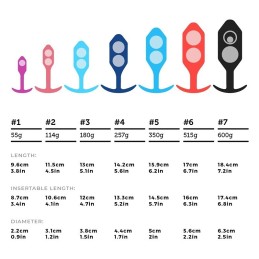 B-Vibe - Snug Plug 7 Black