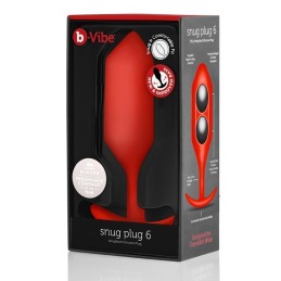 B-Vibe - Snug Plug 6 Red