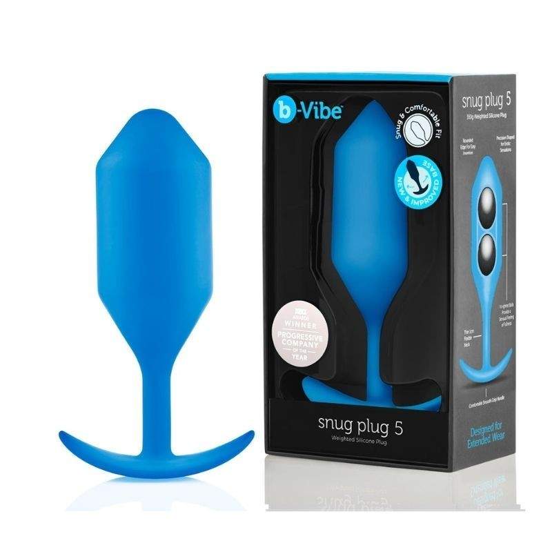 B-Vibe - Snug Plug 5 Blue