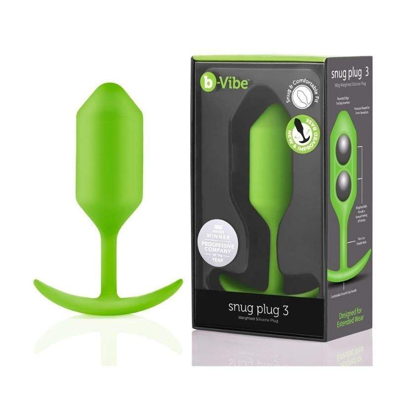 B-Vibe - Snug Plug 3 Lime