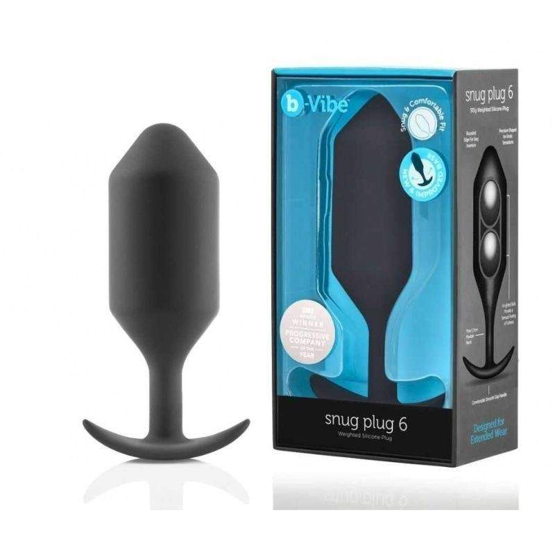 B-Vibe - Snug Plug 6 Black